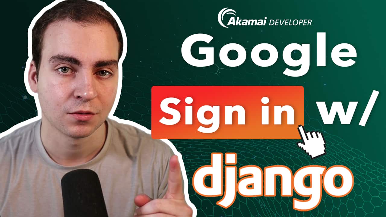 Tech with Tim Sign in with Django