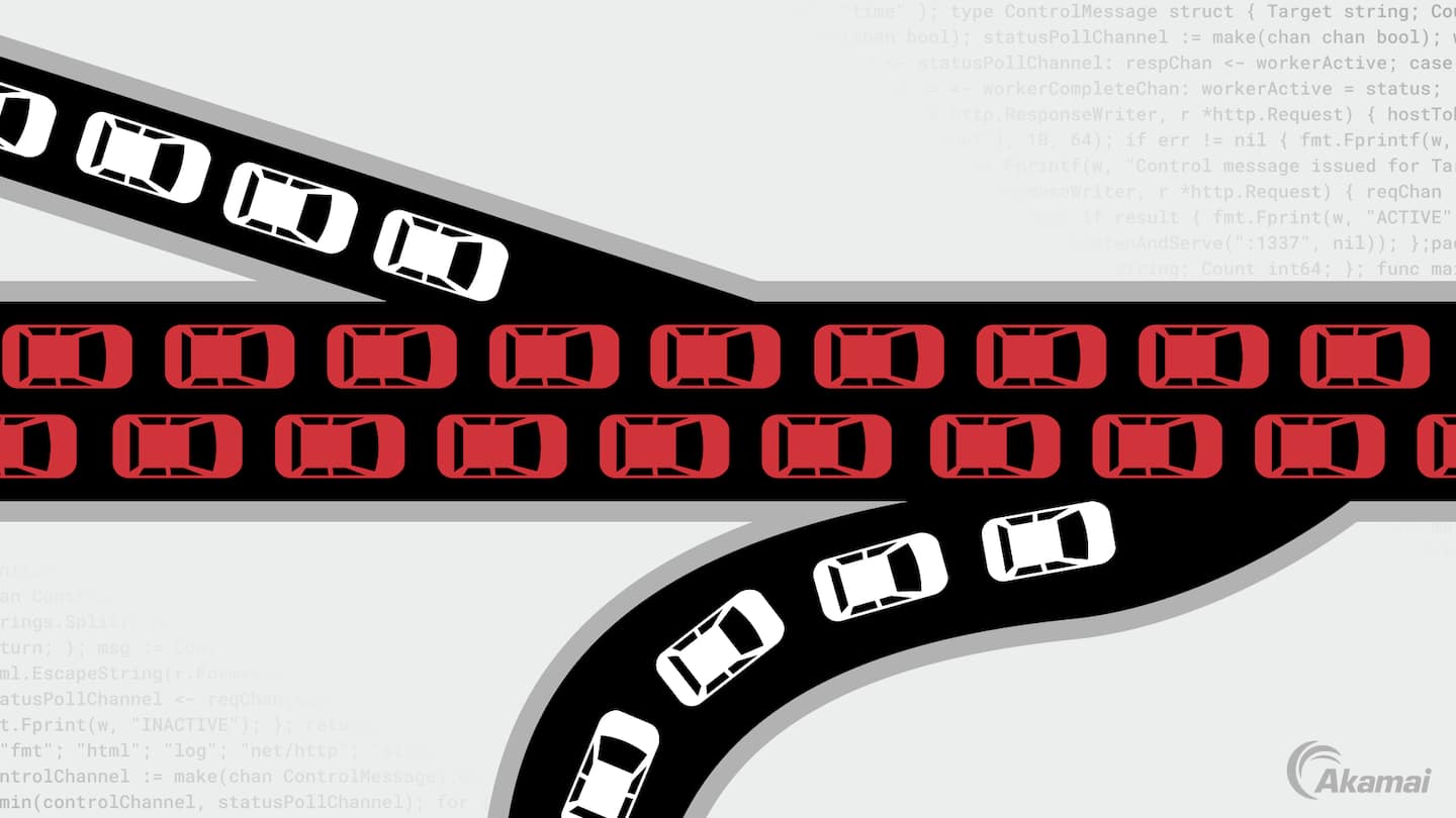 A DDoS or DoS attack is like a traffic jam