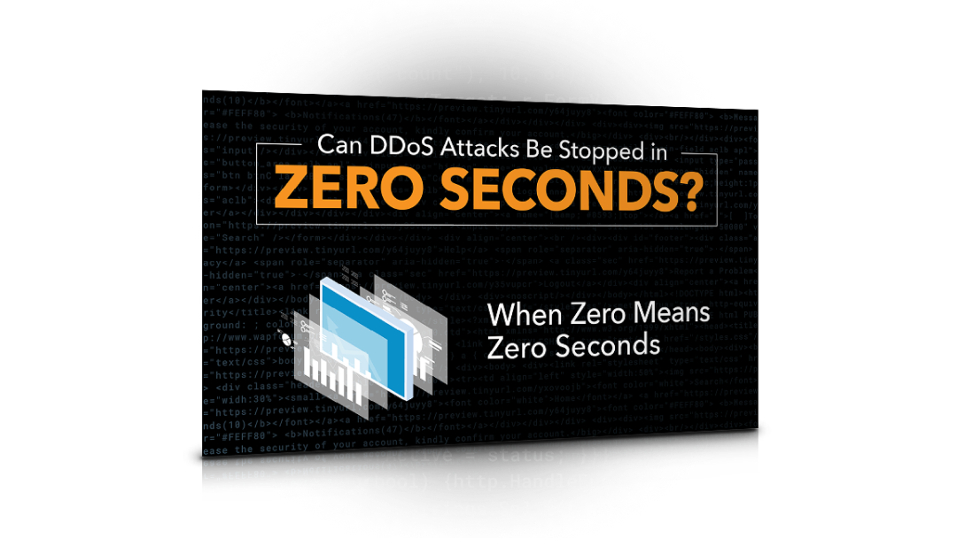 Can DDoS Attacks Be Stopped in Zero Seconds?